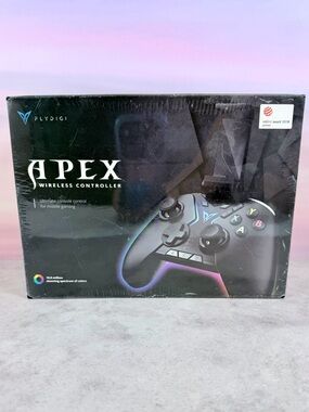 Apex Wireless Controller by Flydigi - Black with RGB Accents